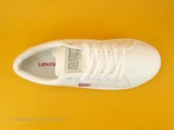Meilleure vente ? Levi's Femme Levis MALIBU 2-0 Blanc - 234198 - Basket Toile Blanche ? -Mustang Shop unnamed file 3140