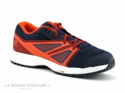 De gros ? Enfant Salomon SENSE Evening Blue Red Chert - Basket Rando ?
