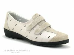 Meilleure affaire ? Femme Suave 8017 PT Almond Natural - Chaussure Confort Velcro ?