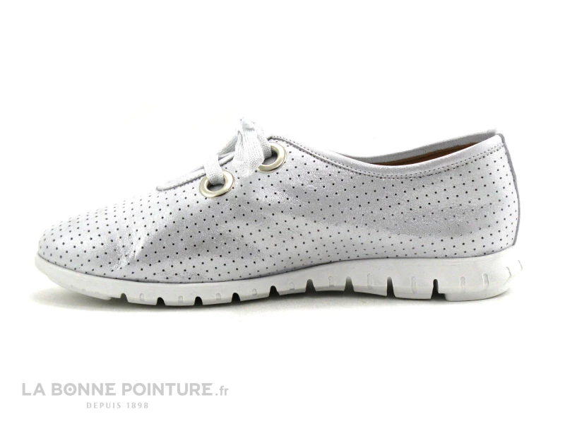 Bon marché ? Com Un Point SHEROR Argent - Chaussure Basse Femme ? 3 Bon marché ? Com Un Point SHEROR Argent - Chaussure Basse Femme ? – Image 3