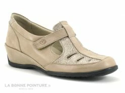 Tout neuf ? Femme Suaves ALPES 5042APT Sandy - Chaussure Aeree Beige - Talon Compense ✔️