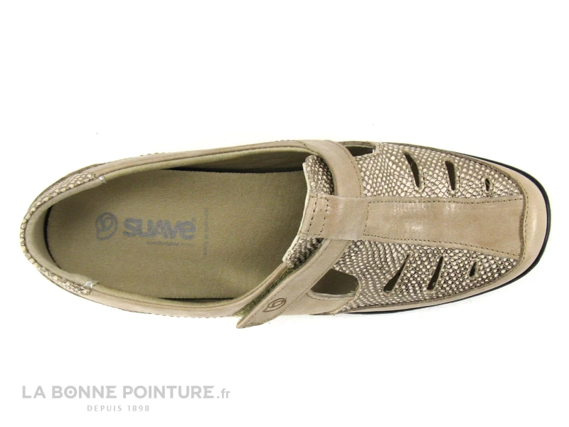 Tout neuf ? Femme Suaves ALPES 5042APT Sandy - Chaussure Aeree Beige - Talon Compense ✔️ 6 Tout neuf ? Femme Suaves ALPES 5042APT Sandy - Chaussure Aeree Beige - Talon Compense ✔️ – Image 6