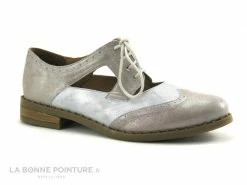 Acheter ? Femme Geo Reino EKITON Nickel Silver - Chaussure Derbi Aeree ⌛