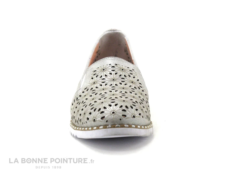 Coupon ? Femme Artiker 46C1431 Silver - Mocassin Perfore Gris Metallise ? 2 Coupon ? Femme Artiker 46C1431 Silver - Mocassin Perfore Gris Metallise ? – Image 2