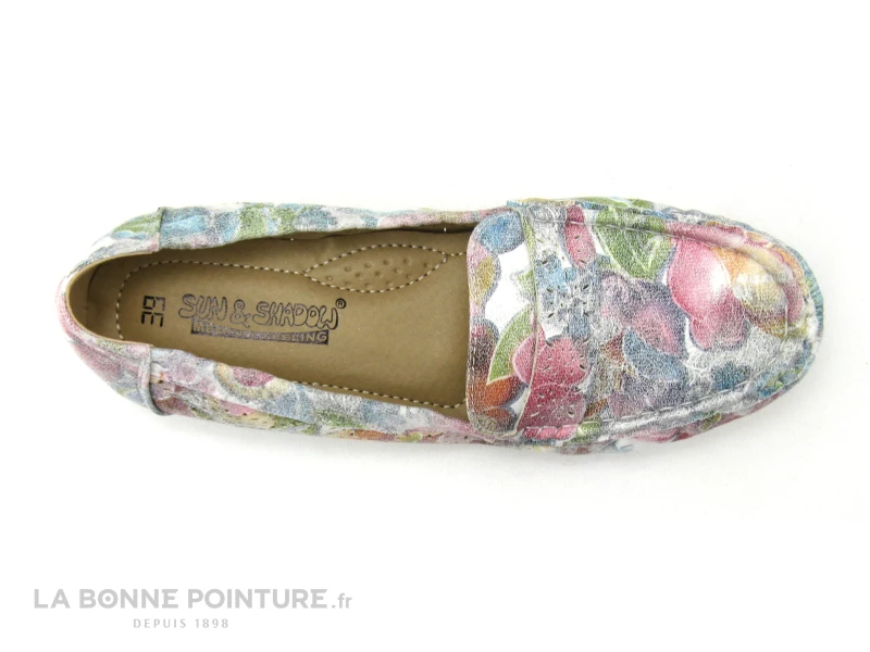 Sortie ? Sun Shadow 242050 White Flower - Mocassin Fleuri Femme ? 3 Sortie ? Sun Shadow 242050 White Flower - Mocassin Fleuri Femme ? – Image 3