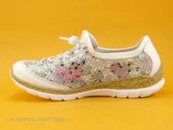 Vente flash ❤️ Femme Rieker N42V1-90 - Blanc - Multicolore - Argent - Chaussure Basse F ? 9 Vente flash ❤️ Femme Rieker N42V1-90 - Blanc - Multicolore - Argent - Chaussure Basse F ? -Mustang Shop unnamed file 3454