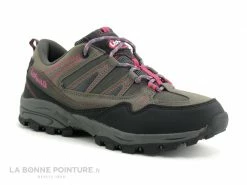 Meilleure affaire ? Ushuaia ANITEA Gris Rose - Chaussure Randonnee Femme ?
