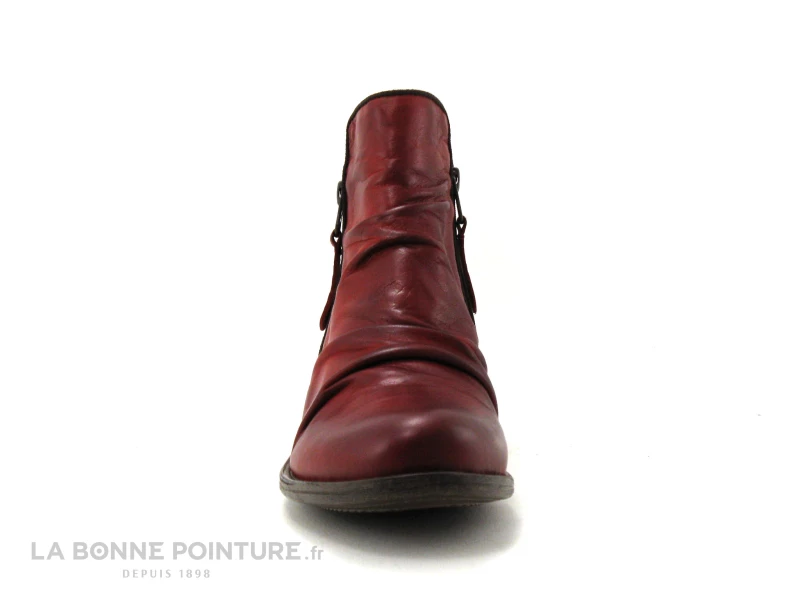 Budget ? Lou Kristensen IB17163 Dk Red - Bottine Femme Cuir Rouge Fonce ✨ 2 Budget ? Lou Kristensen IB17163 Dk Red - Bottine Femme Cuir Rouge Fonce ✨ – Image 2