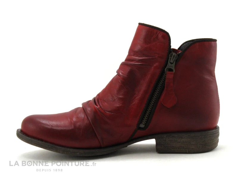 Budget ? Lou Kristensen IB17163 Dk Red - Bottine Femme Cuir Rouge Fonce ✨ 3 Budget ? Lou Kristensen IB17163 Dk Red - Bottine Femme Cuir Rouge Fonce ✨ – Image 3