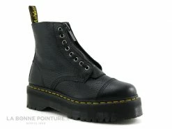 Meilleur prix ? Femme Dr Martens SINCLAIR Black 22564001 Aunt Sally - Bottine Semelle Epaisse ?