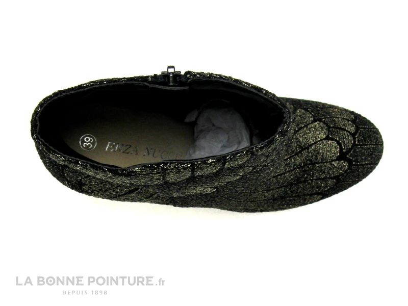 De gros ❤️ Femme Enza Nucci QL3308 - Noir Or - ? Boots Talon Haut ? 6 De gros ❤️ Femme Enza Nucci QL3308 - Noir Or - ? Boots Talon Haut ? – Image 6