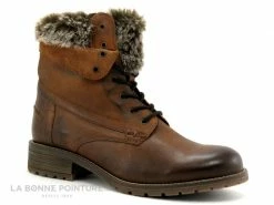 Top 10 ? Femme Com Un Point ADRAFA Marron - Col Fourrure - Bottine Lacet ? -Mustang Shop unnamed file 3719