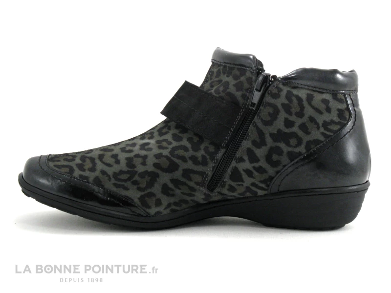 Coupon ? Geo Reino ISTABA Noir Leopard - Bottine Femme ✨ 3 Coupon ? Geo Reino ISTABA Noir Leopard - Bottine Femme ✨ – Image 3