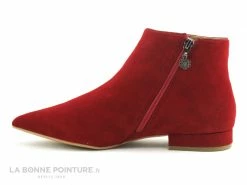 Promo ? Emilie Karston KEVANE Velours Ruby - Bottine Femme ? -Mustang Shop unnamed file 3801