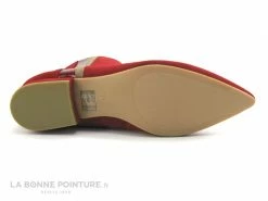 Promo ? Emilie Karston KEVANE Velours Ruby - Bottine Femme ? -Mustang Shop unnamed file 3805