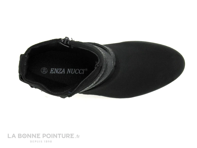 Acheter ✨ Enza Nucci L8277 Noir - Brides Lezard - ? Boots Femme ? 6 Acheter ✨ Enza Nucci L8277 Noir - Brides Lezard - ? Boots Femme ? – Image 6