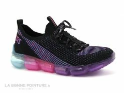 Vente flash ? Skechers Skech Air 92 Sky Motivation - Noir - Basket Sport Femme ❤️
