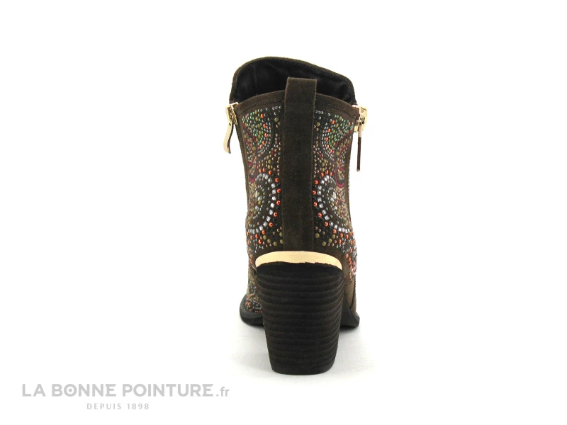 Les meilleures critiques de ? Femme Alma En Pena I18282 - Marron - Perles - ? Boots Western Talon Haut ? 4 Les meilleures critiques de ? Femme Alma En Pena I18282 - Marron - Perles - ? Boots Western Talon Haut ? – Image 4