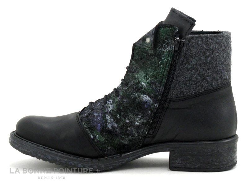 De gros ? Alce ? Shoes 9708 - Vert Gris - ? Boots Lacet Femme ? 3 De gros ? Alce ? Shoes 9708 - Vert Gris - ? Boots Lacet Femme ? – Image 3