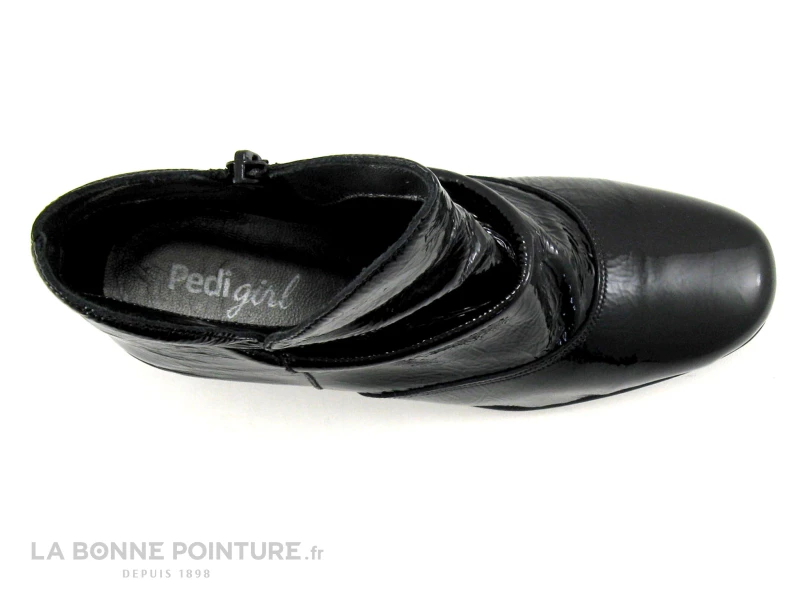 Meilleur prix ⭐ Pedi Girl COCKER Noir Verni - ? Boots Compensees Femme ⭐ 6 Meilleur prix ⭐ Pedi Girl COCKER Noir Verni - ? Boots Compensees Femme ⭐ – Image 6