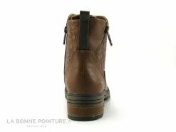 Nouveau ? Mustang ? Shoes Femme Mustang 1293-517-307 Cognac - Bottine Marron Lacet Et Zip ? -Mustang Shop unnamed file 3989