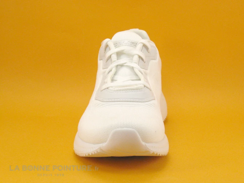 Offres ? Skechers 32504 BOBS SQUAD Tough Talk - Basket Sport Femme Blanche ? 2 Offres ? Skechers 32504 BOBS SQUAD Tough Talk - Basket Sport Femme Blanche ? – Image 2