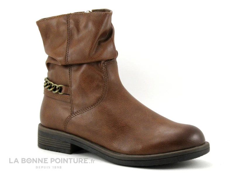 Nouveau ✔️ Femme Tamaris 1-25328-27 Cognac - Bottine Avec Chainette Bronze ⌛ 1 Nouveau ✔️ Femme Tamaris 1-25328-27 Cognac - Bottine Avec Chainette Bronze ⌛