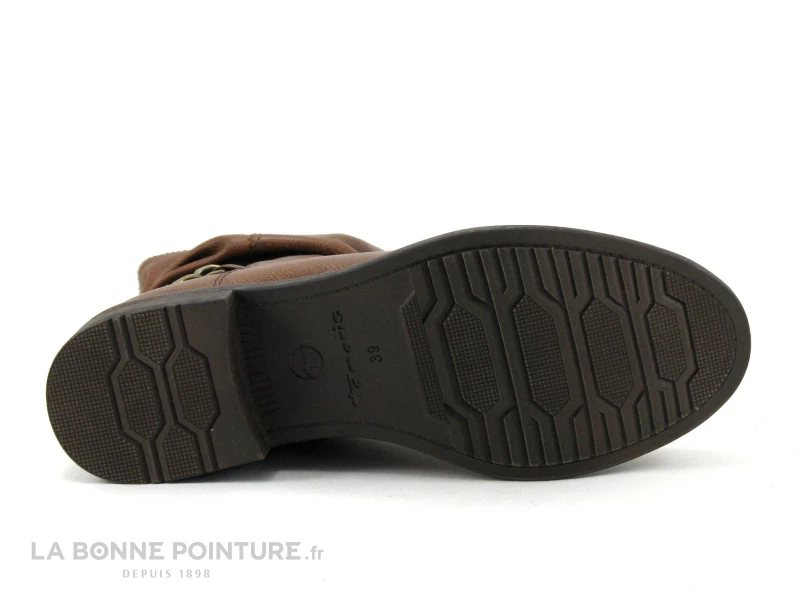 Nouveau ✔️ Femme Tamaris 1-25328-27 Cognac - Bottine Avec Chainette Bronze ⌛ 7 Nouveau ✔️ Femme Tamaris 1-25328-27 Cognac - Bottine Avec Chainette Bronze ⌛ – Image 7
