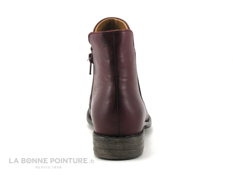 Bon marché ✨ Lou Kristensen IB20758 Bordeaux - Petits Clous - Bottine Femme ? 3 Bon marché ✨ Lou Kristensen IB20758 Bordeaux - Petits Clous - Bottine Femme ? – Image 3
