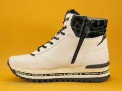 Meilleur prix ? Mustang ? Shoes Mustang 1364-503-203 Ice - Chaussure Montante Femme Blanc - Noir ? 8 Meilleur prix ? Mustang ? Shoes Mustang 1364-503-203 Ice - Chaussure Montante Femme Blanc - Noir ? -Mustang Shop unnamed file 4058