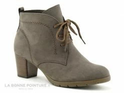 Coupon ? Femme Marco Tozzi 2-25107-27 Pepper Comb - ? Boots Talon Haut Marron Taupe ✨