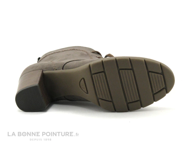 Coupon ? Femme Marco Tozzi 2-25107-27 Pepper Comb - ? Boots Talon Haut Marron Taupe ✨ 7 Coupon ? Femme Marco Tozzi 2-25107-27 Pepper Comb - ? Boots Talon Haut Marron Taupe ✨ – Image 7