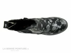 Bon marché ? Femme Dockers 45PN209-610110 Noir - Fleurs - Bottine Elastique Et Zip ? -Mustang Shop unnamed file 4095