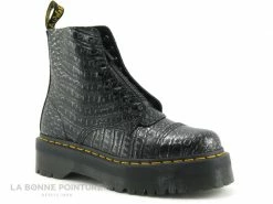Bon marché ⭐ Femme Dr Martens SINCLAIR GunMetal 27318029 Wild Croc Emboss - ? Boots ?
