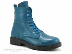 Sortie ? Femme Andrea Conti 0020046891 - Topas - Bottine A Lacet Bleu Turquoise ?