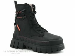 Offres ? Femme Palladium REVOLT Boot Lth Black - 97240-010-M - Bottine Plateforme ?