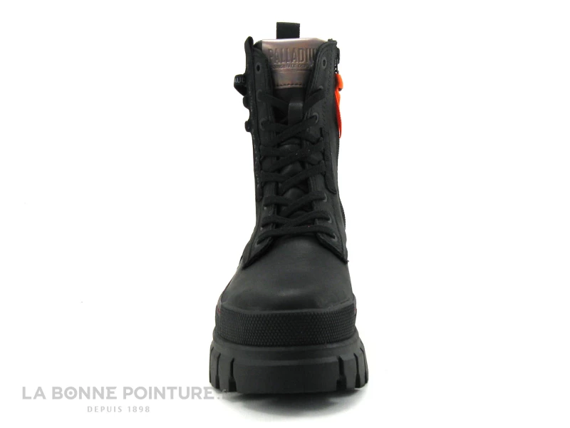 Offres ? Femme Palladium REVOLT Boot Lth Black - 97240-010-M - Bottine Plateforme ? 2 Offres ? Femme Palladium REVOLT Boot Lth Black - 97240-010-M - Bottine Plateforme ? – Image 2
