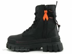 Offres ? Femme Palladium REVOLT Boot Lth Black - 97240-010-M - Bottine Plateforme ? 9 Offres ? Femme Palladium REVOLT Boot Lth Black - 97240-010-M - Bottine Plateforme ? -Mustang Shop unnamed file 4168
