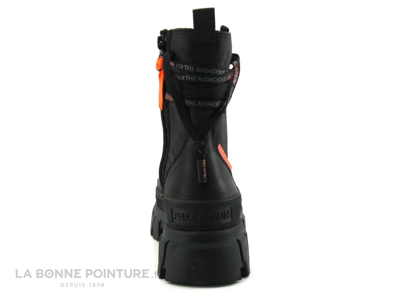 Offres ? Femme Palladium REVOLT Boot Lth Black - 97240-010-M - Bottine Plateforme ? 4 Offres ? Femme Palladium REVOLT Boot Lth Black - 97240-010-M - Bottine Plateforme ? – Image 4