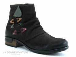 Sortie ? Venus 929116K Brown - ? Boots Femme Marron - Oeillets Et Liens Lateraux ⌛