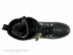 Promo ? Mustang ? Shoes Mustang 1441 503 9 Noir - Bottine Femme Noire - Talon Haut ✔️ -Mustang Shop unnamed file 4211