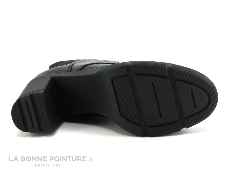 Top 10 ? Femme Marco Tozzi 2-25452-29 Black Comb - ? Boots Noires A Talon Haut Epais ? 7 Top 10 ? Femme Marco Tozzi 2-25452-29 Black Comb - ? Boots Noires A Talon Haut Epais ? – Image 7