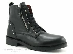 Meilleure vente ? Bran's Brans 13608 Noir - Clous Arriere - ? Boots Femme Cuir Noir ? 11 Meilleure vente ? Bran's Brans 13608 Noir - Clous Arriere - ? Boots Femme Cuir Noir ? -Mustang Shop unnamed file 4333