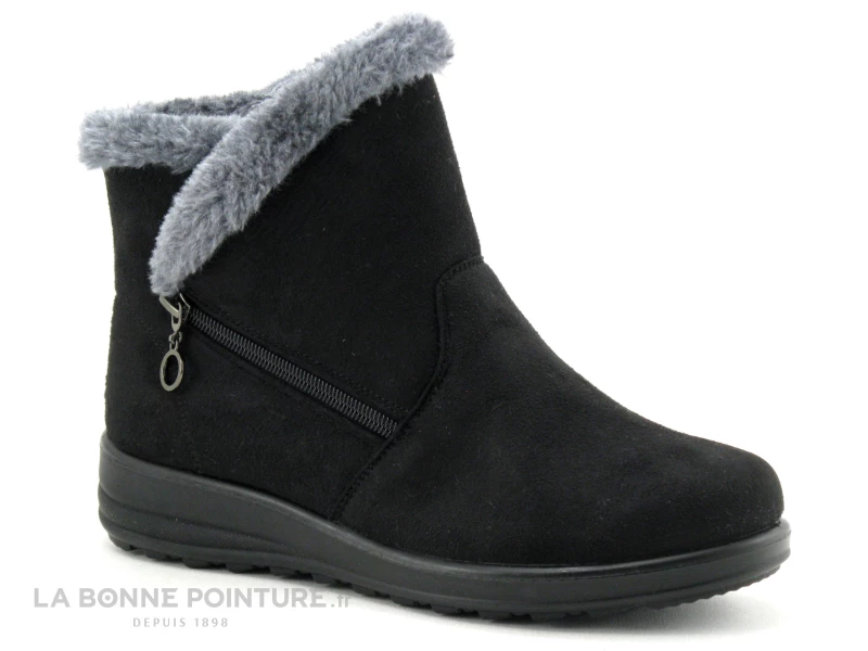 Budget ? Sweet R CRUCHO Noir - Bottine Femme Interieur Fourrure Grise ? 5 Budget ? Sweet R CRUCHO Noir - Bottine Femme Interieur Fourrure Grise ? – Image 5