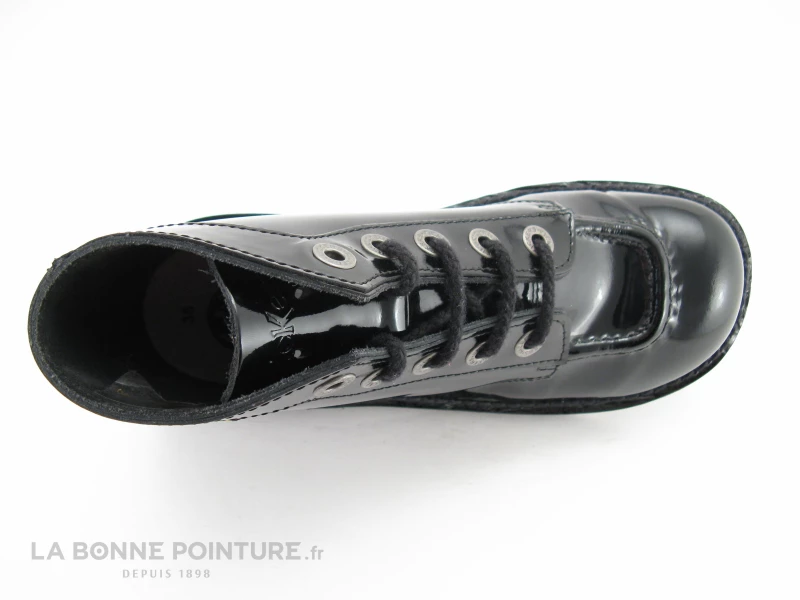 Sortie ? Femme Kickers Kick Color 83 Noir Verni ? 6 Sortie ? Femme Kickers Kick Color 83 Noir Verni ? – Image 6