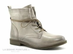Sortie ❤️ Femme Com Un Point Adbalca Beige ? Boots Lacet WH-042H07 ? -Mustang Shop unnamed file 4383