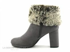 Top 10 ? Femme The Divine Factory - TDF3116 - Gris - Col Fourrure - ? Boots Talon ? 9 Top 10 ? Femme The Divine Factory - TDF3116 - Gris - Col Fourrure - ? Boots Talon ? -Mustang Shop unnamed file 4437