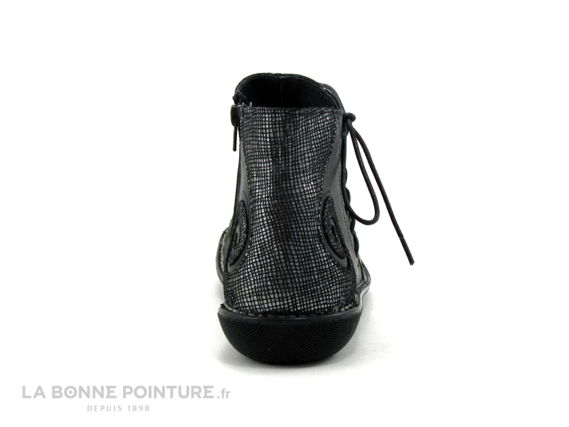 Offres ❤️ Femme Alce ? Shoes 8024 - Noir Gris Metal - Spirale - ? Boots ? 4 Offres ❤️ Femme Alce ? Shoes 8024 - Noir Gris Metal - Spirale - ? Boots ? – Image 4