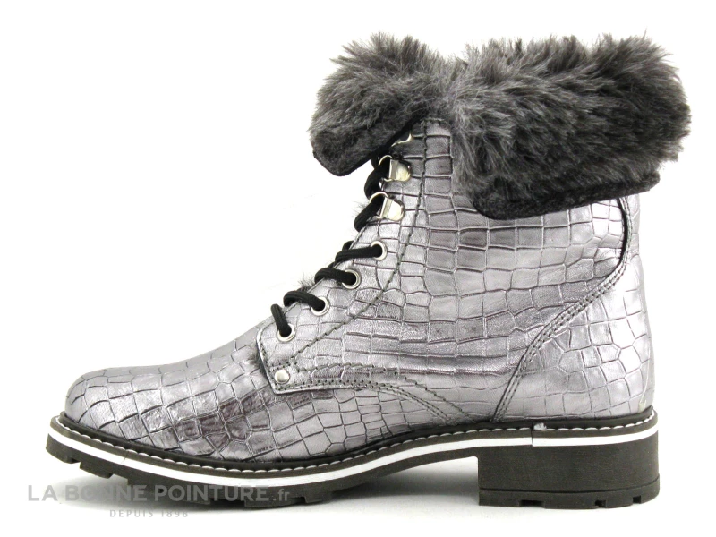 Coupon ✔️ Hooper HERA Platine - Fourrure - ? Boots Femme ❤️ 3 Coupon ✔️ Hooper HERA Platine - Fourrure - ? Boots Femme ❤️ – Image 3