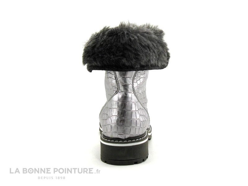 Coupon ✔️ Hooper HERA Platine - Fourrure - ? Boots Femme ❤️ 4 Coupon ✔️ Hooper HERA Platine - Fourrure - ? Boots Femme ❤️ – Image 4